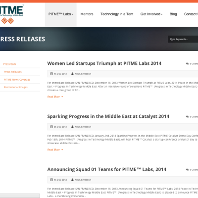 PITME, Online Press Releases