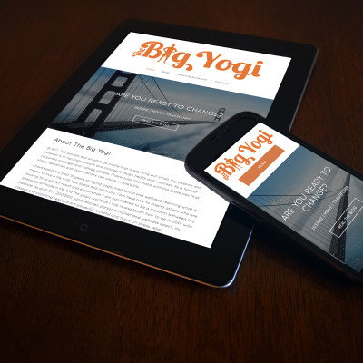 The Big Yogi, Responsive Web Development