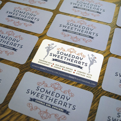 Someday Sweethearts, Business Cards Design